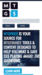Mobile Screenshot of mtgprice.com